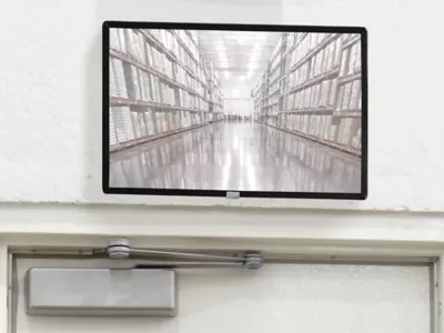 Flat Safety Mirror 16 x 24" Glass, Indoor H5566I Uline