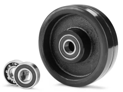 Uline Low Profile Pallet Truck Polyurethane Steering Wheel 6" H5630