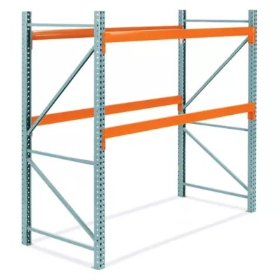 TwoShelf Pallet Rack Starter Unit 96 x 48 x 96" H5716 Uline