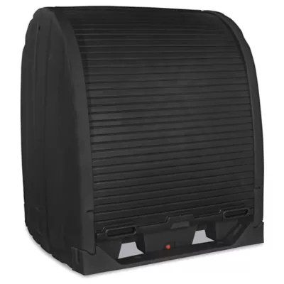 4Drum Spill Containment Drum Shed Black H5737BL Uline