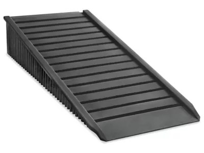 Optional Work Ramp for 4Drum Spill Containment Drum Shed H5738 Uline