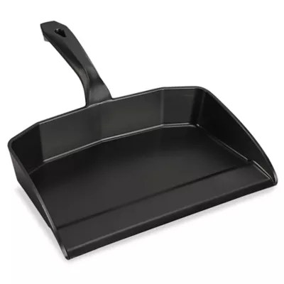 Remco Plastic Dust Pan 12", Black H5878BL Uline