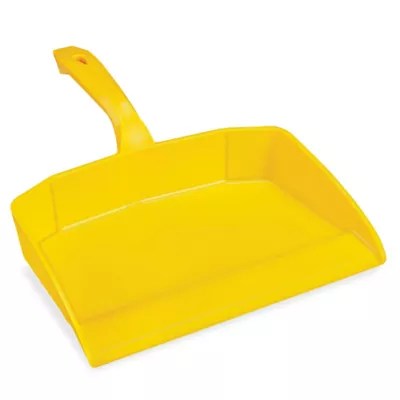 Remco Plastic Dust Pan 12", Yellow H5878Y Uline