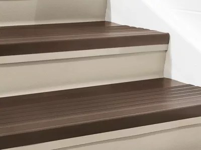 Stair Treads Vinyl, 36 x 12", Brown H5880BR Uline
