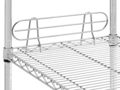 Stainless Steel Wire Shelf Ledge 18 x 4" H6179 Uline