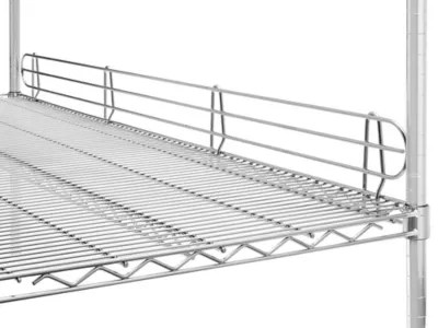 Stainless Steel Wire Shelf Ledge 60 x 4" H6183 Uline