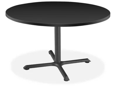 Café Table 36" Diameter, Black H6267BL Uline