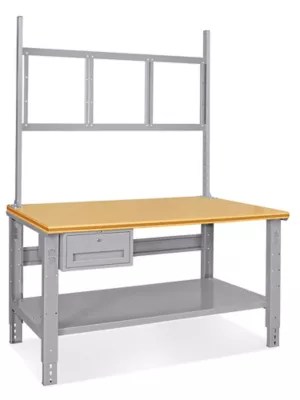 Deluxe Workstation Starter Table 60 x 30", Composite Wood Top H6341