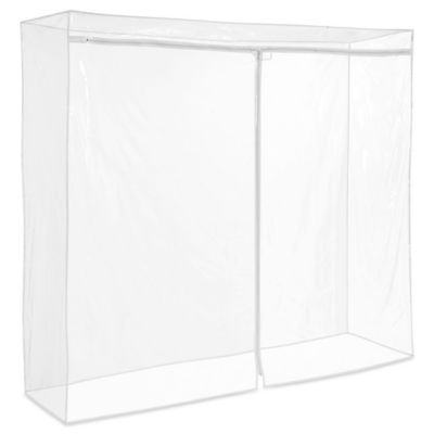 Mobile Shelving Cover 72 x 18 x 63", Clear H6956C Uline