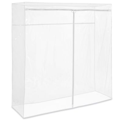 Mobile Shelving Cover 72 x 18 x 72", Clear H6957C Uline