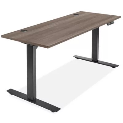 Electric Adjustable Height Desk - 60 x 24" H-7034 - Uline