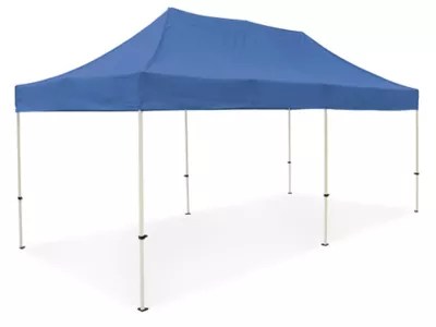 Steel Frame Canopy - 10 x 20', Blue H-7266BLU - Uline