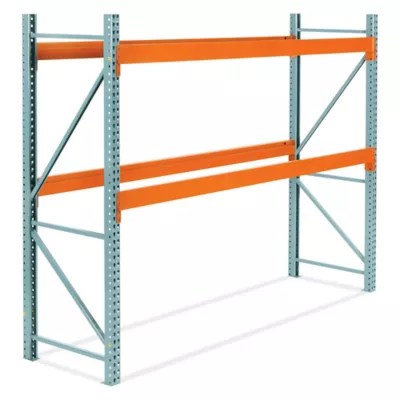 TwoShelf Pallet Rack Starter Unit 120 x 36 x 96" H7463 Uline