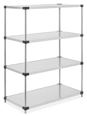 Galvanized Steel Shelving 48 x 24 x 63" H7487 Uline