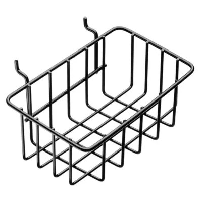 Pegboard Wire Basket 8 3/8" Wide, Black H7560 Uline