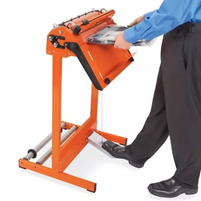 Deluxe FootOperated Impulse Sealer with Cutter 16" H7593 Uline