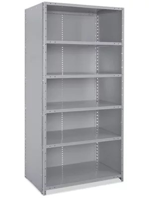 Closed Industrial Steel Shelving 36 x 24 x 75" H7678 Uline