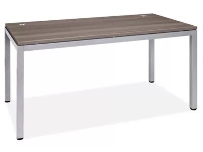 Downtown Office Table 60 x 30", Gray H7761GR Uline