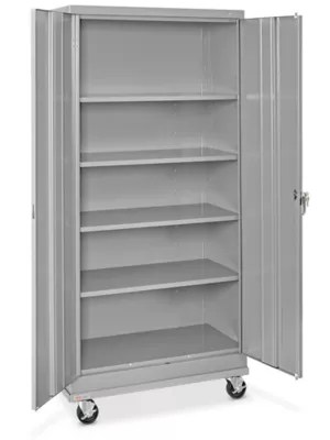 Standard Mobile Storage 36 x 18 x 78", Unassembled, Gray H