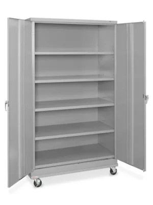 Standard Mobile Storage 48 x 24 x 84", Assembled, Gray H