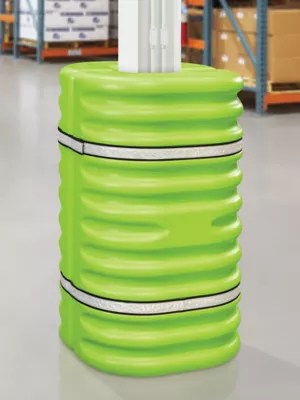 Column Protector 8", Lime Green H7887 Uline