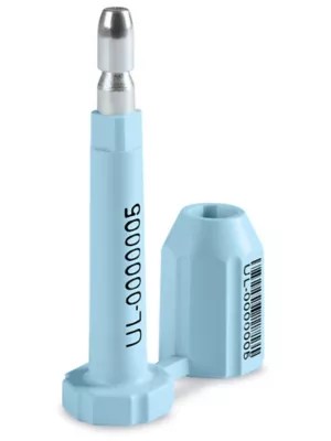 Barcoded High Security Truck Seals Light Blue H7916LB Uline