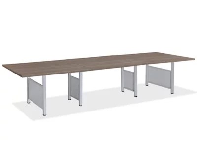 Downtown Conference Table Standard, 144 x 48", Gray H8235 Uline