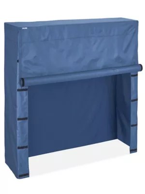 Mobile Shelving Cover 60 x 18 x 63", Heavy Duty, Blue H8320HDBLU Uline