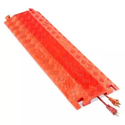 Pedestrian Cable Protector 36 x 11 x 2", Orange H8491O Uline