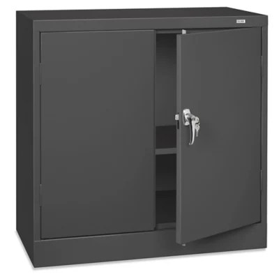 Under Counter Storage Cabinet - 36 x 18 x 36", Unassembled, Black H
