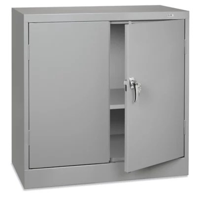 Under Counter Storage Cabinet - 36 x 18 x 36", Unassembled, Gray H