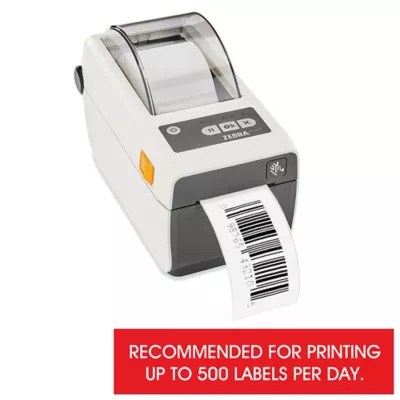 Zebra ZD410HC Desktop Direct Thermal Barcode Printer 2", Healthcare