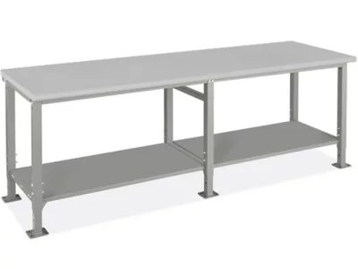 Heavy-Duty Packing Table - 96 x 30", Laminate Top H-9004-LAM - Uline