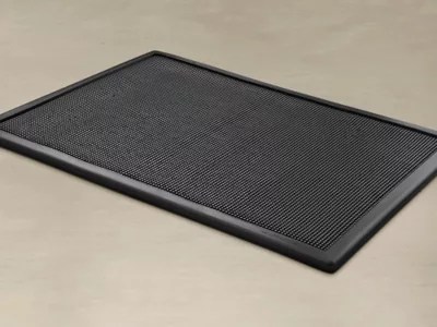 Sanitizing Footbath Mat 24 x 32", Black H9386 Uline