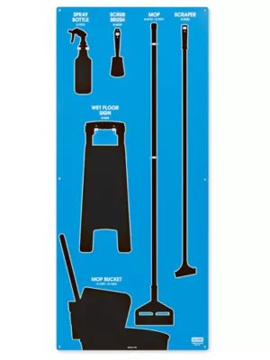 5S Wet Zone Shadow Board H9613 Uline