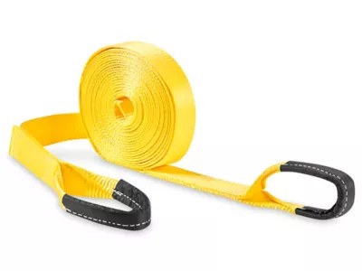 Heavy Duty Tow Straps Sewn Eye, 2" x 30', 15,000 lb Capacity H9677