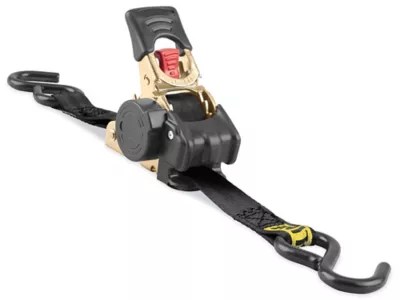 Uline Retractable Ratchet TieDowns SHook, 1" x 6', 1,500 lb
