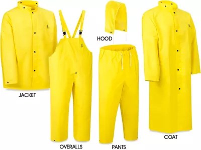Deluxe PVC Rainwear in Stock Uline.ca