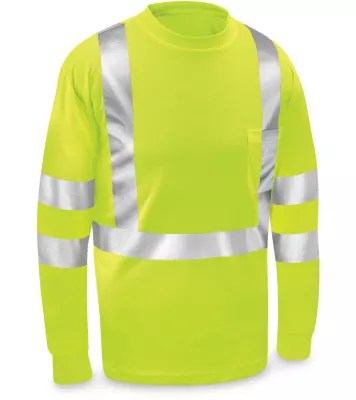 HiVis Long Sleeve Safety Shirts in Stock ULINE