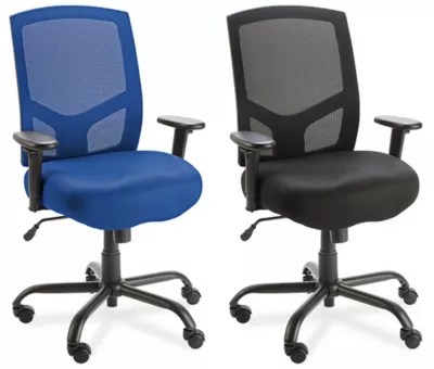 Big and Tall Mesh Chair in Stock Uline.ca