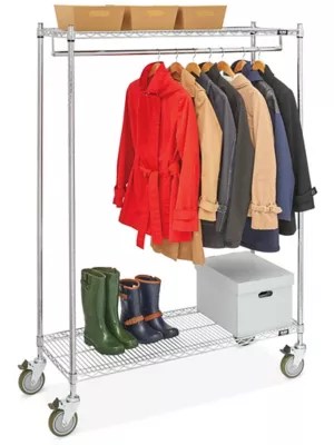 Wire Clothes Racks, Wire Garment Racks in Stock ULINE