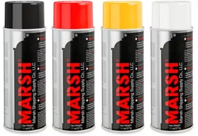 Marsh® Spray Stencil Ink, Spray Stencil Ink in Stock ULINE
