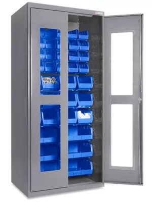 ClearView Bin Storage in Stock Uline.ca
