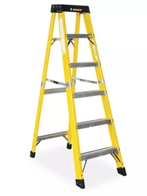 Fiberglass Ladders, 12 Ft Fiberglass Step Ladders in Stock ULINE.ca