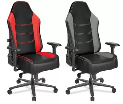Leather Gaming Chair in Stock ULINE