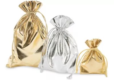Metallic Pouches, Metallic Pouch in Stock ULINE.ca
