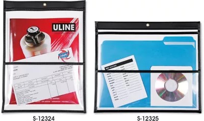 Dual Pocket Job Ticket Holders in Stock ULINE