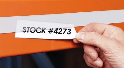 Label Holder Strips in Stock ULINE