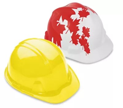Pink Hard Hats, Black Hard Hats, Yellow Hard Hats in Stock ULINE.ca