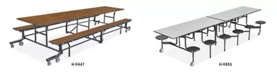 Mobile Cafeteria Table in Stock ULINE
